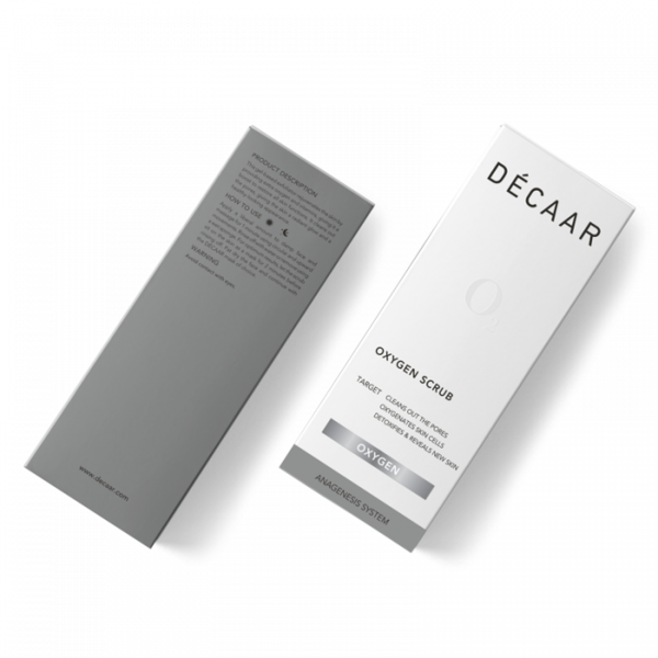 Decaar   Oxygen scrub  gezichtsscrub exfoliant 50ml