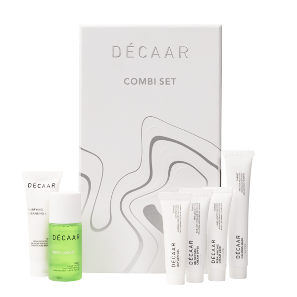 Decaar  Nachbehandlungsset für fettige und Mischhaut – Nachbehandlungsset für das Decaar Algea-Peeling