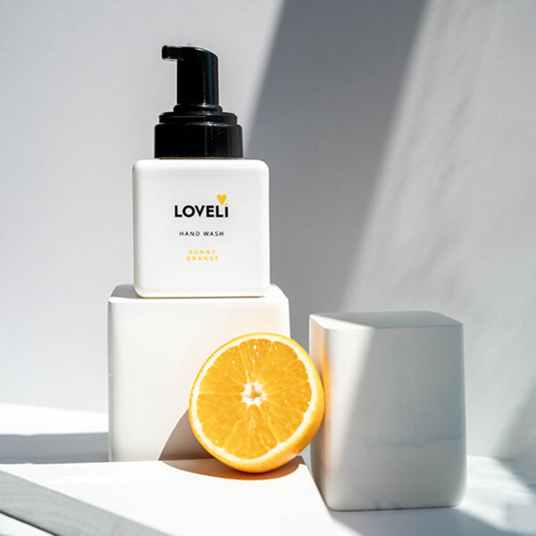 Loveli Handseifenmousse / Handwaschmittel Sunny Orange 240ml