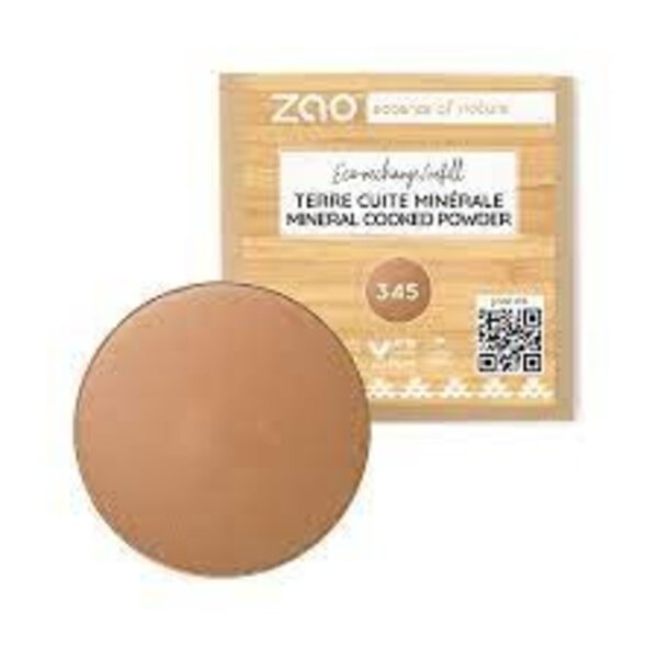 ZAO Skincare & Make-up  Nachfüllpackung Bronzing-Puder 345 (neue Version)