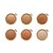 ZAO Skincare & Make-up  Nachfüllpackung Bronzing-Puder 341 (Golden Copper)