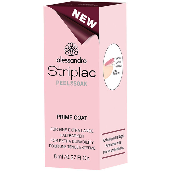 Alessandro Striplac  Peel & Soak  Prime Coat nagellak 8ml