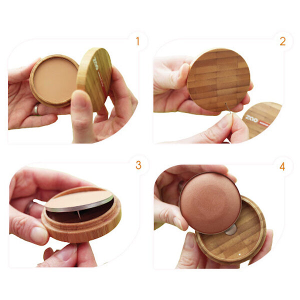 ZAO Skincare & Make-up  Bambus Shine-up Powder 311
