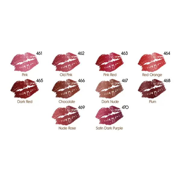 ZAO Skincare & Make-up  Nachfüllbarer matter Lippenstift 467 (Dark Nude)