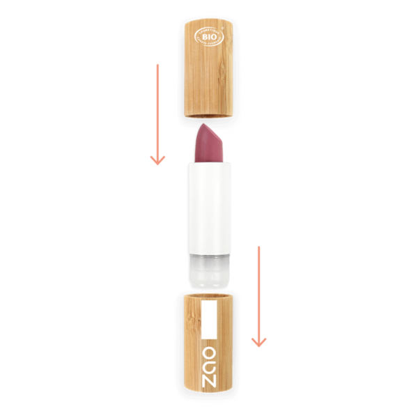 ZAO Skincare & Make-up   Bamboe Matte Lippenstift 461 (Pink)