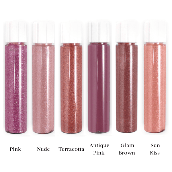 ZAO Skincare & Make-up  Nachfüll-Lipgloss 015 (Glam Brown)