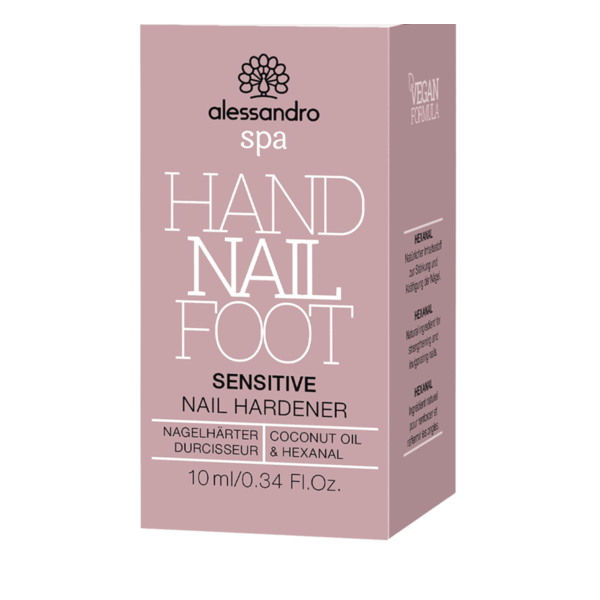 Alessandro Spa Nail  Nagelverharder sensitive voor gevoelige nagels   10ml