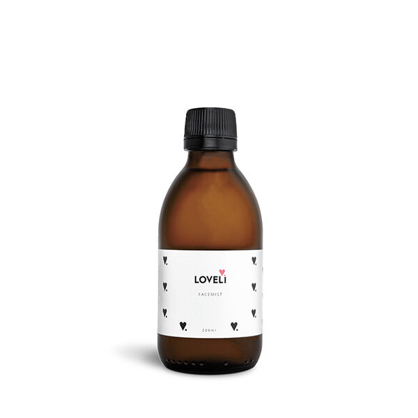 Loveli Facemist-Nachfüllpackung 200 ml – Nachfüllpackung für ein Lotionsspray für normale bis trockene Haut