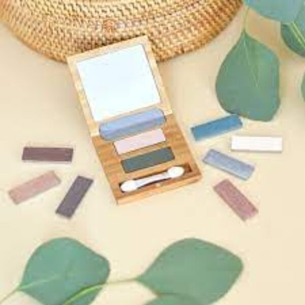 ZAO Skincare & Make-up  Bamboo Perlmutt-Lidschatten 118 (Plum) Nachfüllpackung
