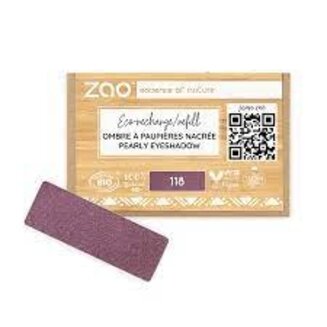 Bamboe Parelmoer Oogschaduw 118 (Plum) refill