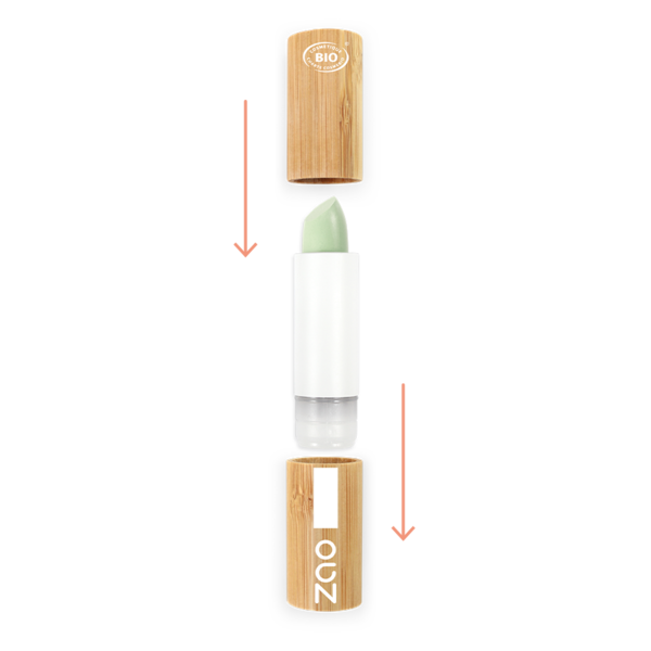 ZAO Skincare & Make-up  Bamboo Concealer / Abdeckstift 499 (Grün gegen rote Flecken)