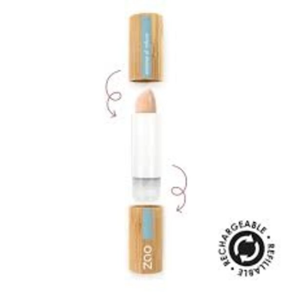 ZAO Skincare & Make-up   Bamboe Concealer / camouflage  stick 493 (Brown Pink)