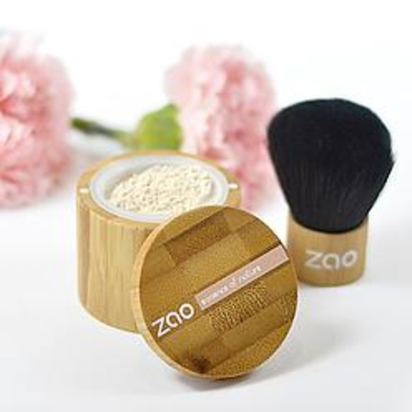 ZAO Skincare & Make-up  Bambus Mineralpuder-Foundation 504 (Neutral Beige)