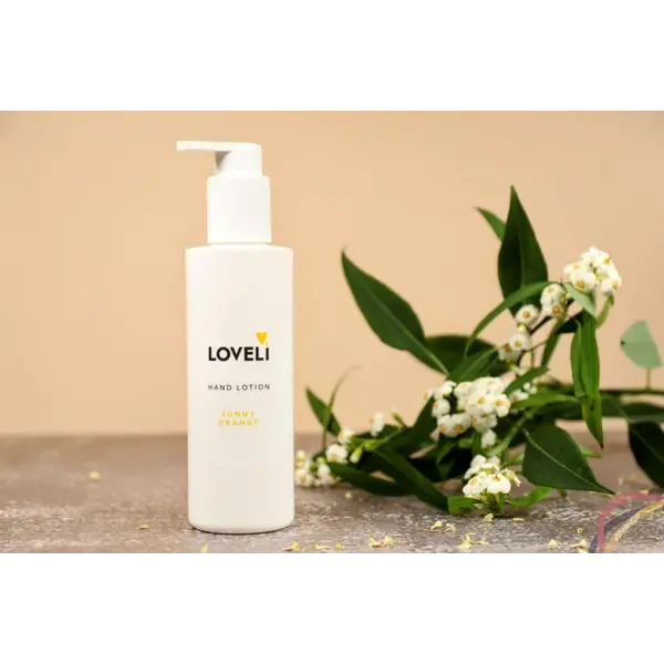Loveli Handlotion Sunny Orange - milde leichte Handcreme 200ml