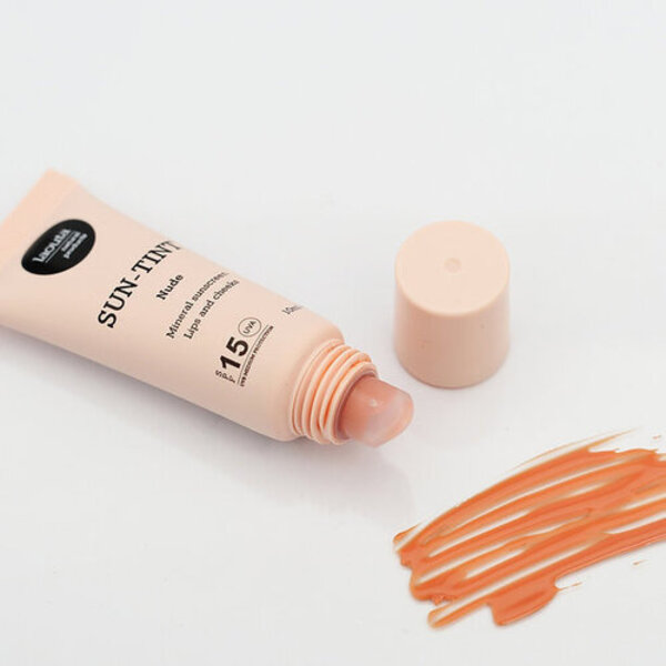 LAOUTA NATURAL  PRODUCTS Lip Tint Nude SPF 15 – getönter Lippenbalsam – 10 ml