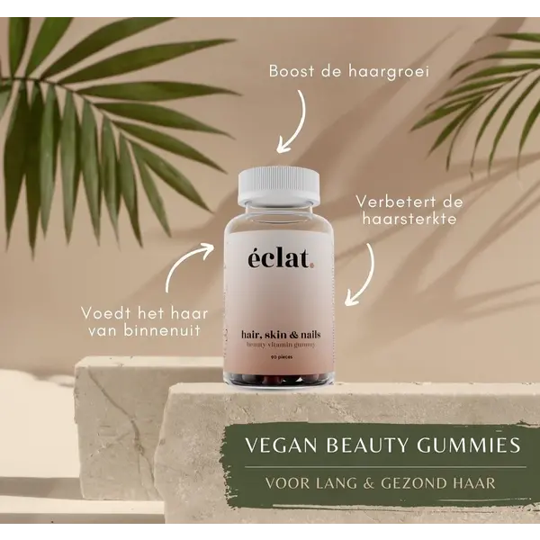 Eclat.  Multivitamin + Beauty Boost Gummies (2-in-1-Lösung)
