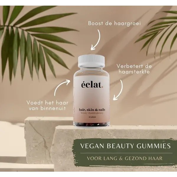 Eclat.   Multivitamin + Beauty Boost Gummies (2-in-1 solution)