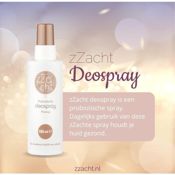 zZacht Deo spray Flowery 100ml