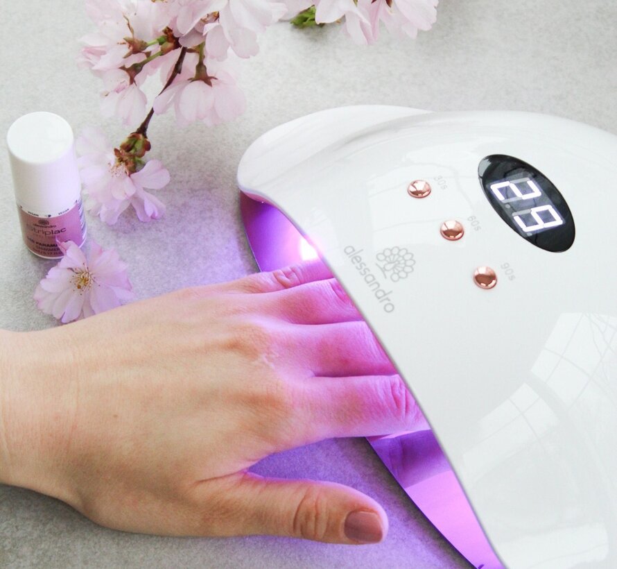 Striplac Rosaya Rainbow UV LED Lamp nagellak droger - gel nagellak - uv lamp nagels - LED nageldroger, geschikt voor alle soorten nagels en gel nagellak - met infrarood sensoren