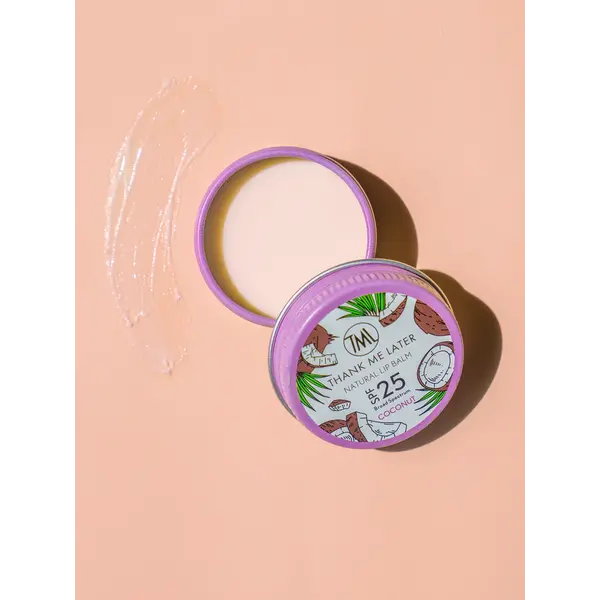 Thank Me Later Lippenbalsam Kokosnuss LSF 25