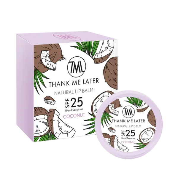 Thank Me Later Lippenbalsam Kokosnuss LSF 25