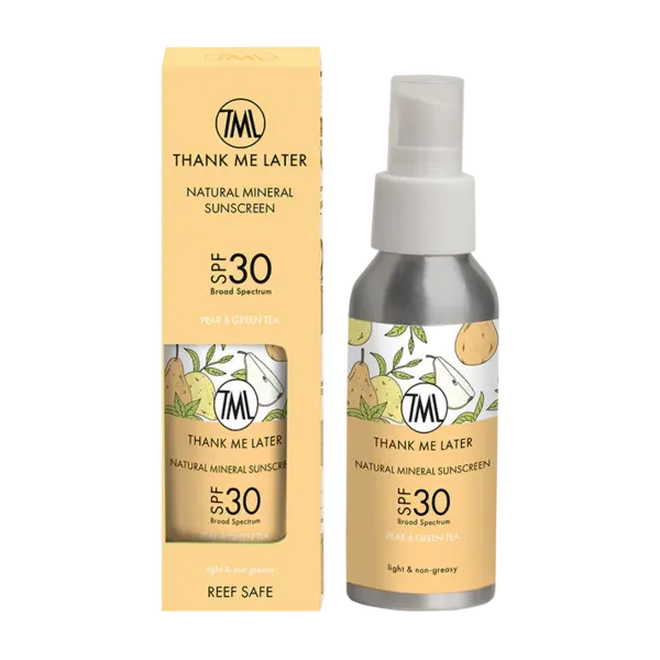 Thank Me Later Vorteilsset: kleines Vorteilsset mit Sonnencreme, Öl für trockene Haut mit Schimmerpartikeln und Lippenbalsam mit Lichtschutzfaktor