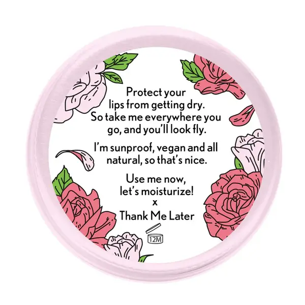 Thank Me Later Vorteilsset: kleines Vorteilsset mit Sonnencreme, Öl für trockene Haut mit Schimmerpartikeln und Lippenbalsam mit Lichtschutzfaktor
