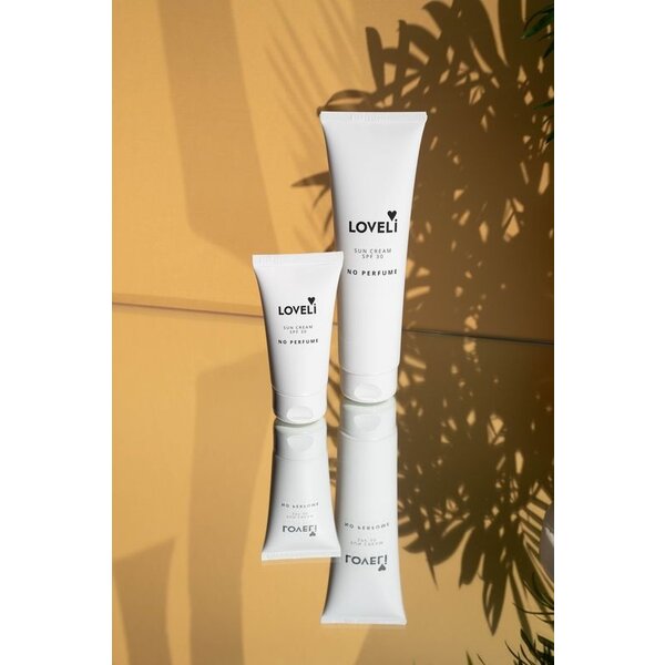 Loveli Zonnebrand SPF 30 parfumvrij duoset - natuurlijk en voor de meest gevoelige huid
