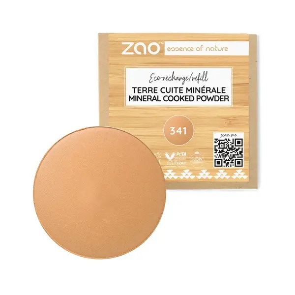 ZAO Skincare & Make-up   Refill Bronzing poeder 341 (Golden Copper)