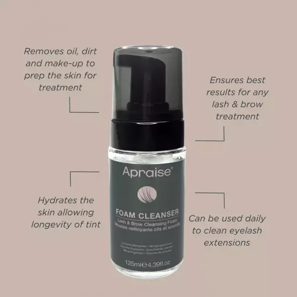 Apraise  Brow Foam Cleanser - Augenbrauenreinigung 125ml