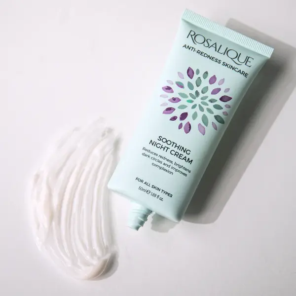 Rosalique Rosalique Soothing Night Cream – Nachtcreme für besonders empfindliche Haut mit Couperose und Rosazea