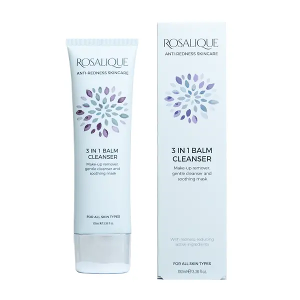 Rosalique Rosalique 3 in 1 Balsem Cleanser - gezichtreiniger voor demeest gevoelige huid met couperose en rosacea