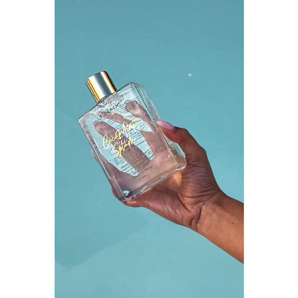 Le Beach Bodyset mat douchegel, bodyscrub en shimmering bodylotion