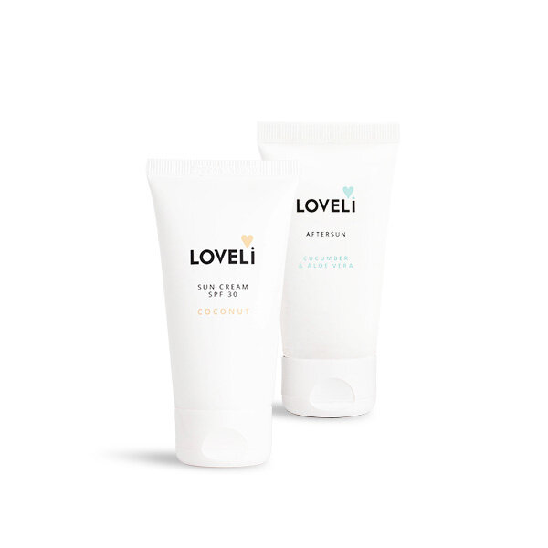 Loveli Zonnebrand SPF 30 & Aftersun travelset