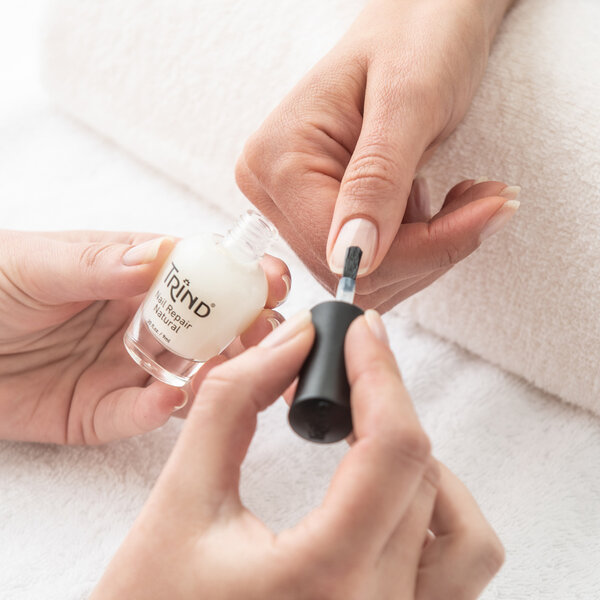 Trind Hand & Nail Nail Repair Naturel nagelverharder  met gratis cutlicle Balsem