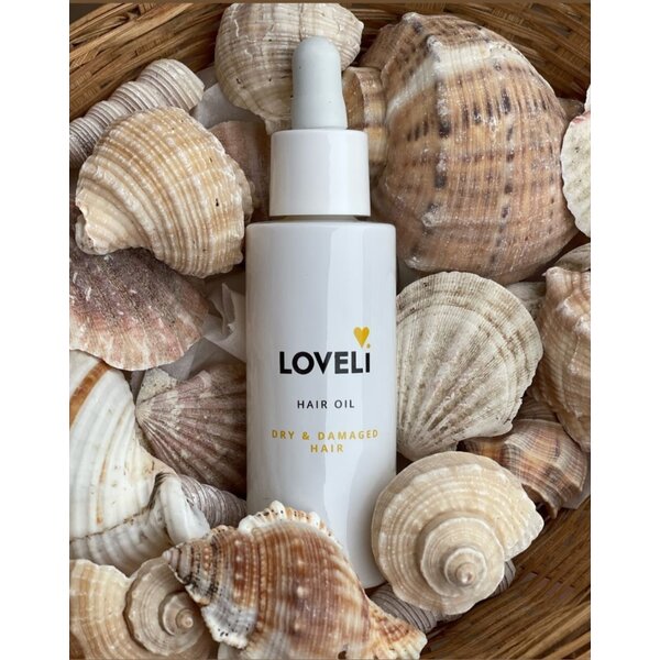 Loveli voedende en beschermende haarolie droog & beschadigd haar