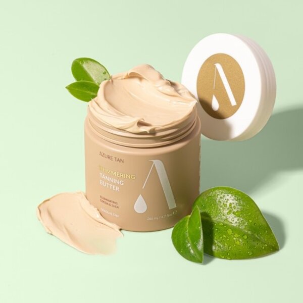 Azure Tan Selftanning Shimmering Tanning Butter - zelfbruinende, glinsterende bodycreme 200ml