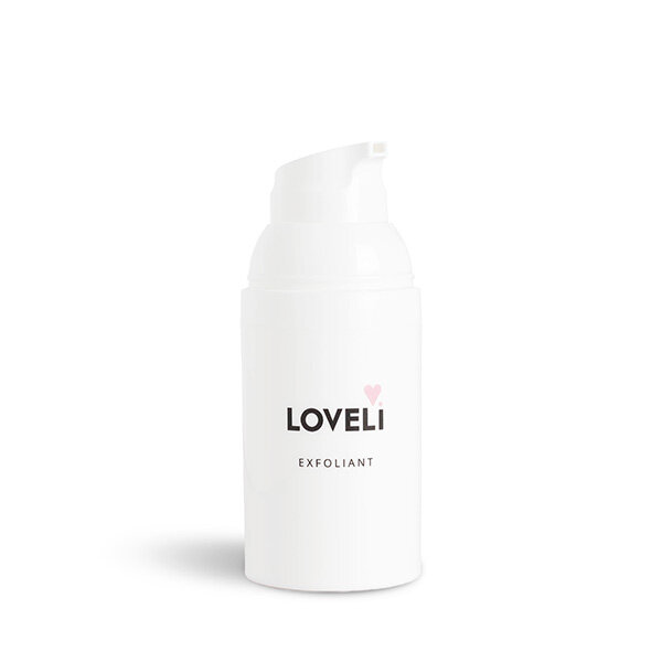 Loveli Peeling – mildes Peeling für eine schöne, glatte und strahlende Haut, 30 ml