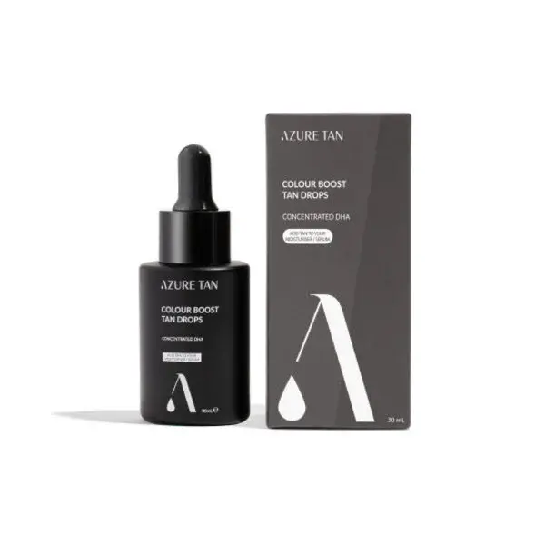 Azure Tan Selftanning Serum voordeelset met 4 verschillende huidverbeternde serums 4x50ml
