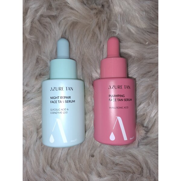 Azure Tan Selftanning Serum Duo Plumping mit Night Repair und Plumping Serum 2x30ml
