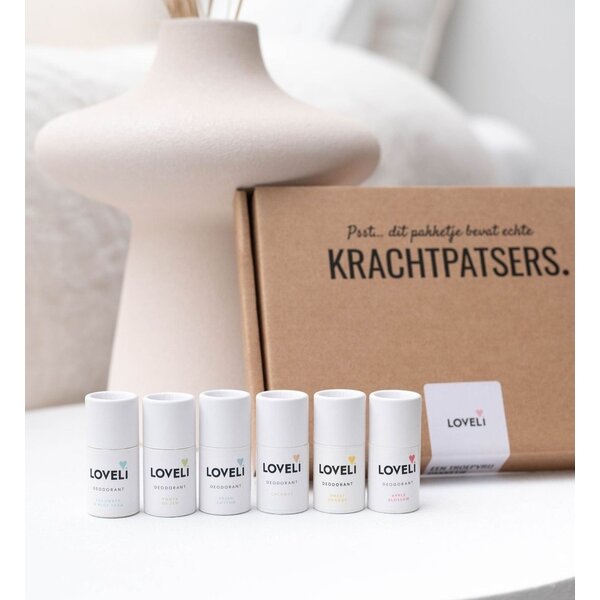 Loveli Deodorant mini set doosje - test het nu uit