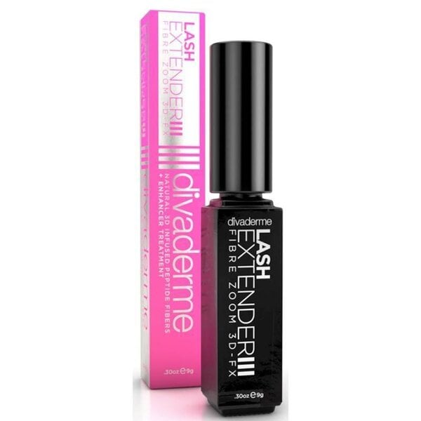 Divaderme Lashextender - Fiber wing Bundel -  voor lange en volle wimpers