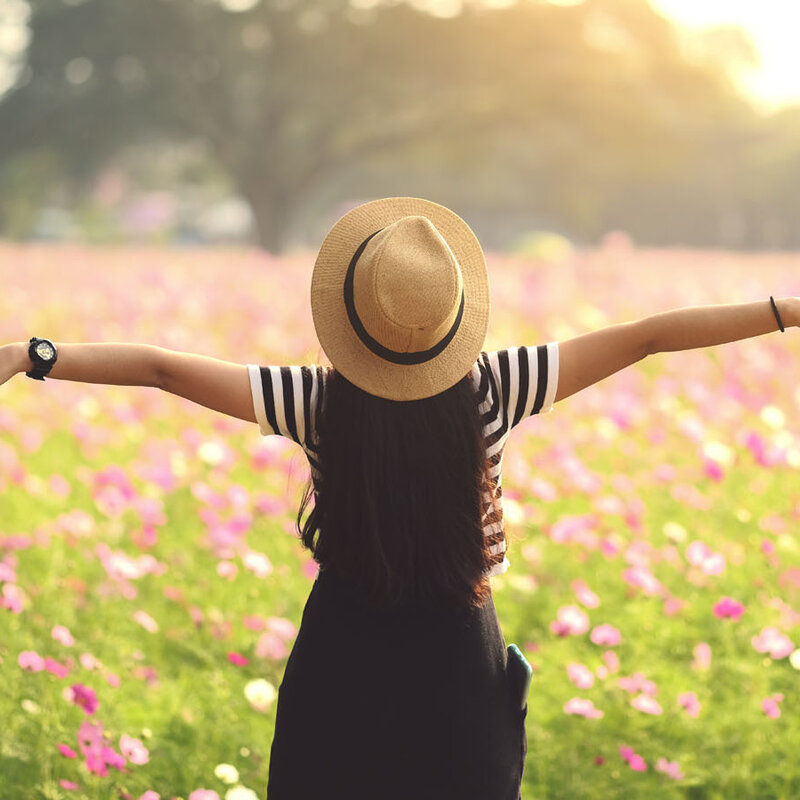 Let op: De lente zon is feller dan de zomer zon!