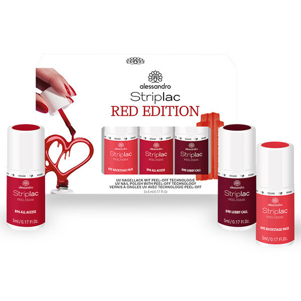 Alessandro Striplac Red Edition set 3st