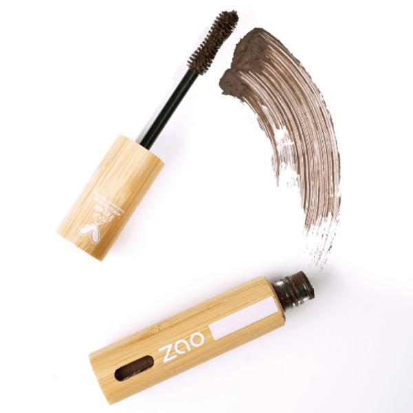 ZAO Skincare & Make-up  Daring Volume Mascara Bruin 241 - met 100% natuurlijke ingredienten - voor volle wimpers
