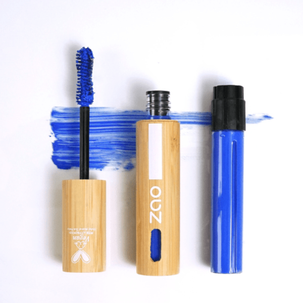 ZAO Skincare & Make-up  Daring Volume Mascara Refill Blue 242 – Nachfüllpackung – blaue Mascara – mit natürlichen Inhaltsstoffen – volle Wimpern