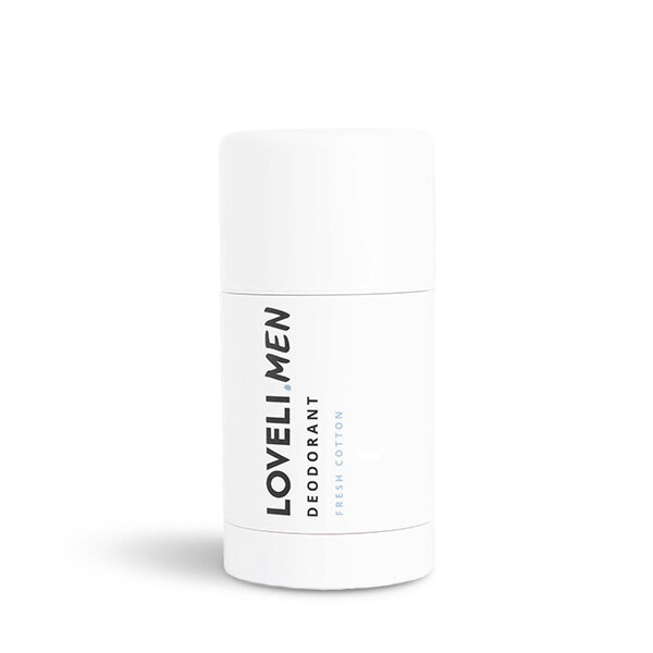 Loveli Men Fresh Cotton Deodorant  - Deodorant voor mannen zonder aluminium 75ml