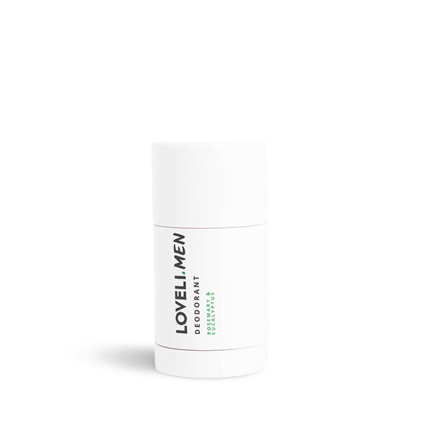 Loveli Men Deodorant  Rosemary & Eucalyptus 30ml Deodorant voor mannen zonder aluminium