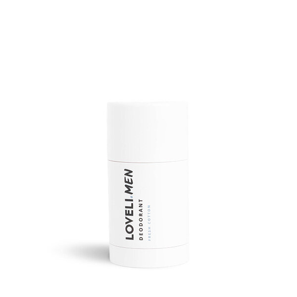 Loveli Men Fresh Cotton Deodorant 30ml Deodorant voor mannen zonder aluminium