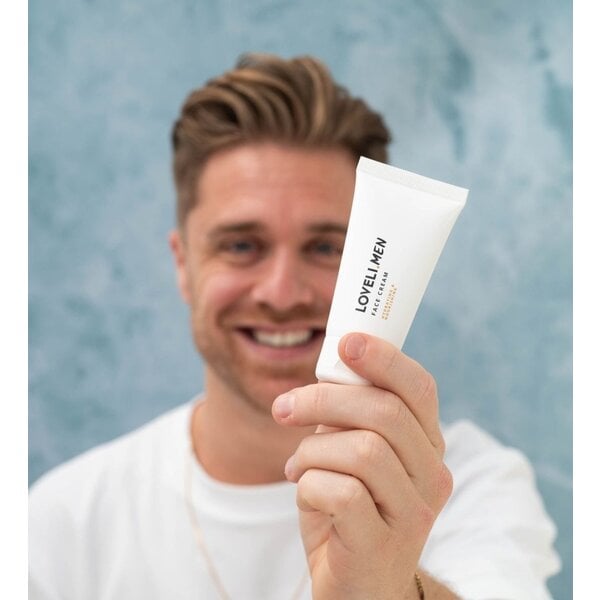 Loveli Men Face Cream – Gesichtscreme mit natürlichen Inhaltsstoffen für Männer, 50 ml
